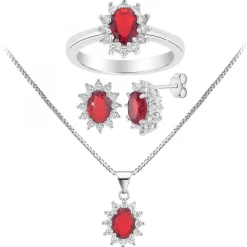 Parure SC Crystal ornée de Zirconium