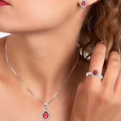 Parure SC Crystal ornée de Zirconium