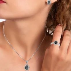 Parure SC Crystal ornée de Zirconium