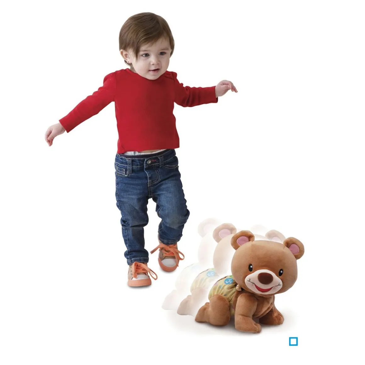 Peluche interactive ourson 1, 2, 3 Suis-moi