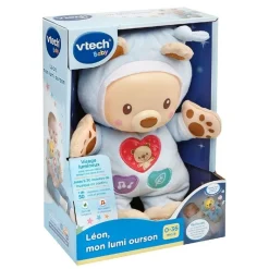Peluche Léon, mon lumi ourson