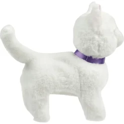 Peluche mécanique et sonore Chat Blanc