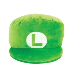 Peluche Mocchi Mocchi casquette de Luigi verte