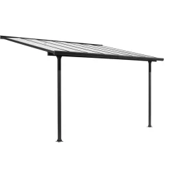 Pergola - Adossée - Aluminium - 9-21m²