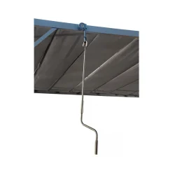 Pergola bioclimatique en tissu Lodge 3 x 4 m - Anthracite