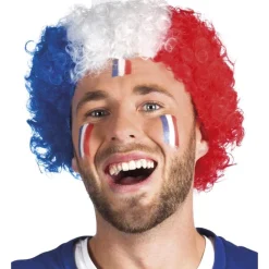 Perruque Afro Supporter France