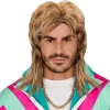 Perruque Mode Années 80 - Homme - Blonde
