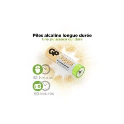 Pile Pack de 40 piles Super Alcaline AA/LR06