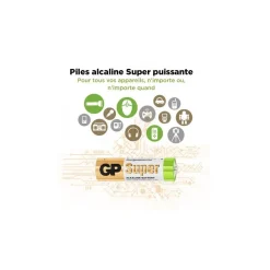 Pile Pack de 40 piles Super Alcaline AAA/LR3