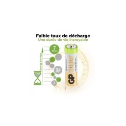 Pile Pack de 40 piles Super Alcaline AAA/LR3