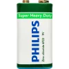 Pile philips 9 volts carrée alcaline 1pc