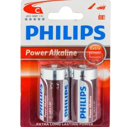 Pile philips lr14 c alcaline 2pcs
