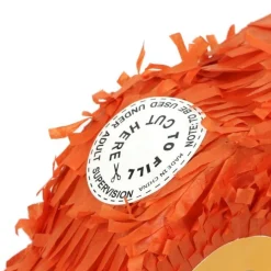 Pinata Déco Lion 40cm Jaune & Orange