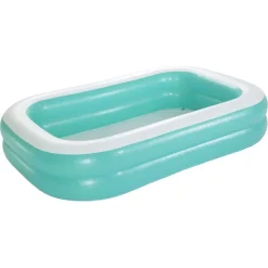 Piscine à gonfler rectangulaire thème Tropical