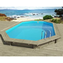 Piscine bois Florida 130 - 6.57 x 4.57 x 1.31 m