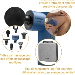 Pistolet de massage de massage MG 600 chaud et froid