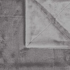 Plaid effet fausse fourrure