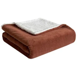 Plaid en sherpa COLORAMA