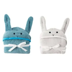 Plaid enfant à capuche lapin