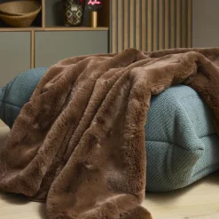 Plaid fausse fourrure 150x200 cm