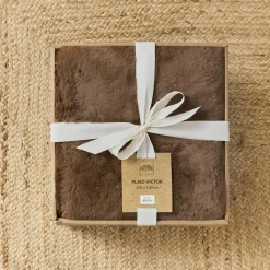 Plaid fausse fourrure 150x200 cm