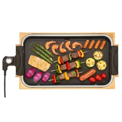 Plancha électrique Q.5378 - Bois