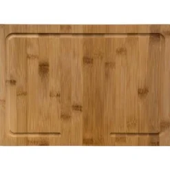 Planche à Découper Bambou Rebord 35cm Naturel