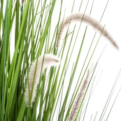 Plante Artificielle Herbe Bunch 100cm Vert
