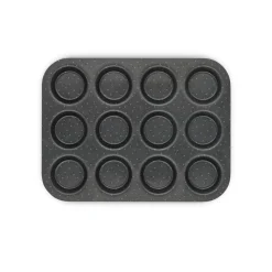 Plaque 12 petits gateaux PERFECT BAKE métal