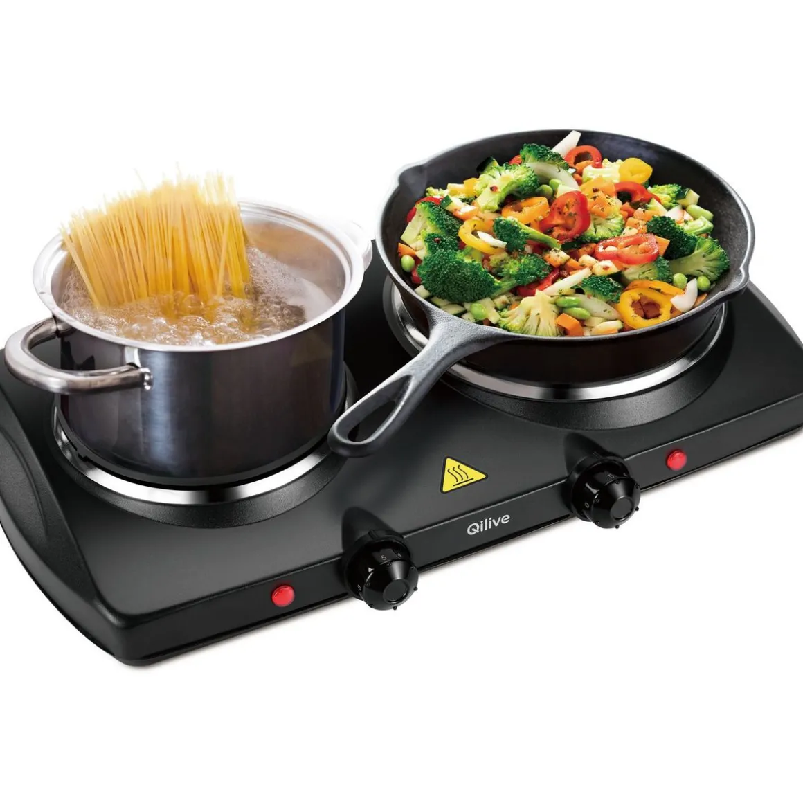 Plaques de cuisson électrique Q.6587 - Noir