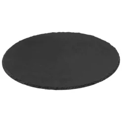 Plateau de Présentation Tournant 32cm Gris Foncé