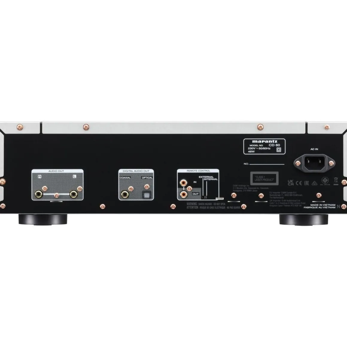 Platine CD CD60 Silver Gold