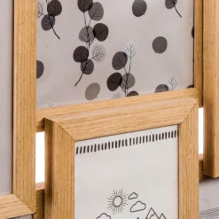 Pêle-mêle 8 Photos Nature - 58 x 30 cm - Beige