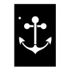 Pochoir - Ancre de bateau