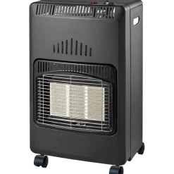 Poele à gaz Infrarouge 4200W Nova Chauffage d'appoint Piezo Volume 120 m3 Pliable NIKLAS