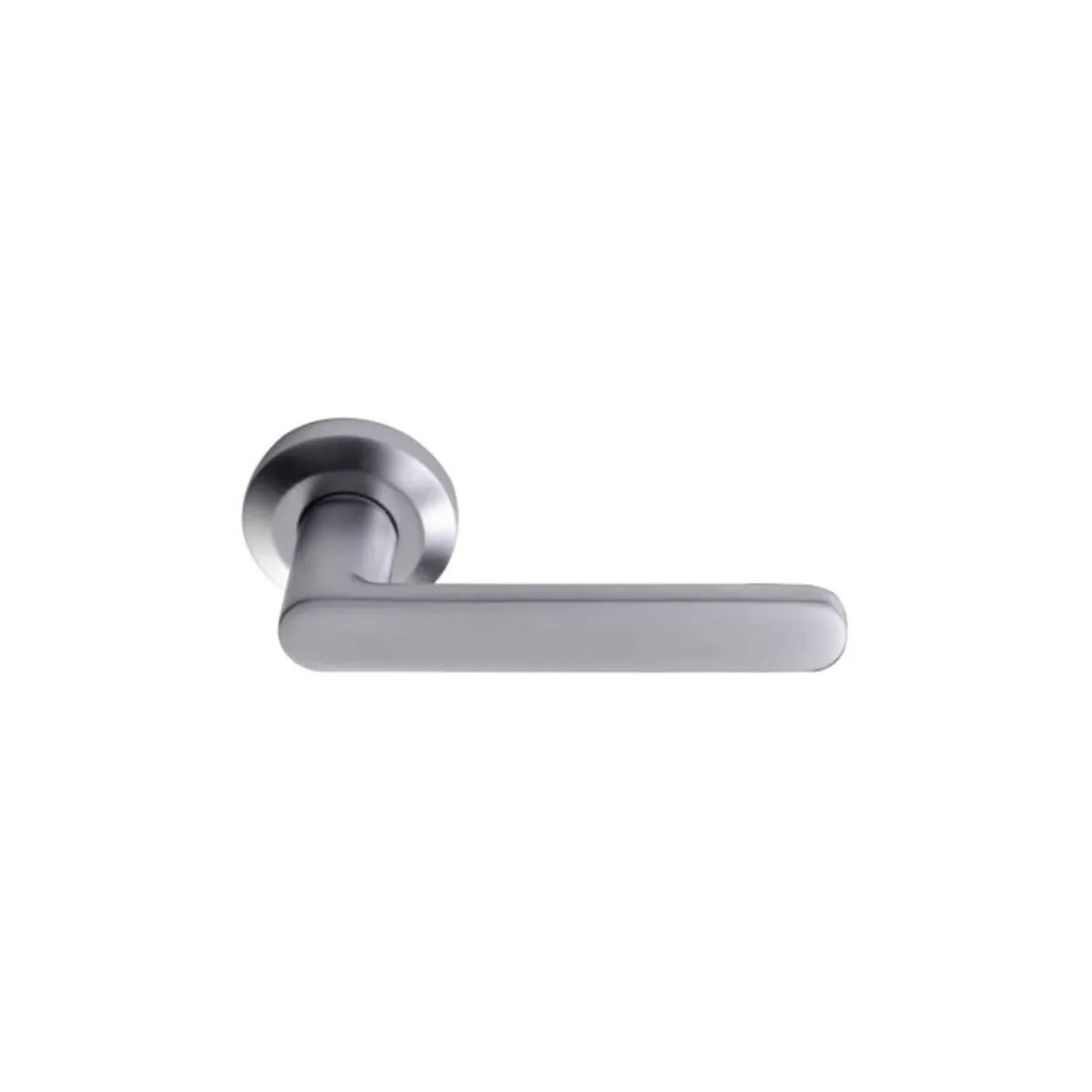 Poignée de porte Aluminium - Metro - Finition Chrome perle
