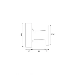 Poignées de tirages trigo - finition chrome perle