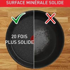 Poêle céramique 26 cm tous feux dont induction INGENIO INTENS CERAM
