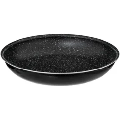 Poêle en Aluminium Amovible 30cm Noir