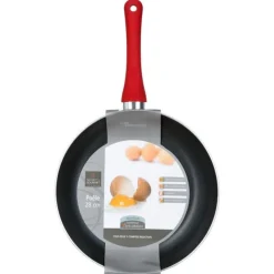 Poêle en Aluminium Essentielle 28cm Rouge