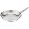 Poêle induction COOK EAT inox non revêtu 30 cm