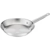 Poêle induction COOK EAT inox non revêtu 24 cm