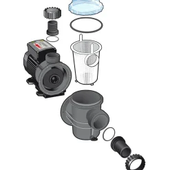 Pompe filtration piscine - 5-400l/h - POOLMAX® TP35