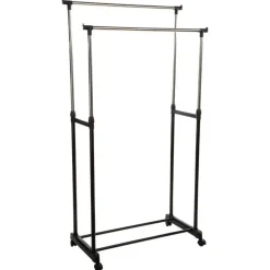 Portant à vêtements Icare modulable double