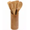 Porte ustensiles + 4 ustensiles bambou