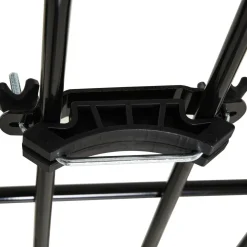 Porte-bagage pour voiture - galerie de toit voiture - L. réglable 109-162 cm - charge max 100 Kg - métal noir