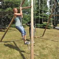 Portique balançoire - Bois - H3.25m - GALDAR