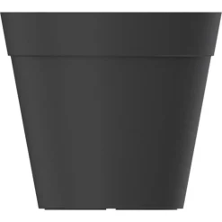 Pot horticole en plastique - 30cm - Noir