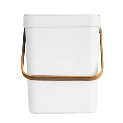 Poubelle de table BODEN Blanc Plastique recyclé 24.5cm