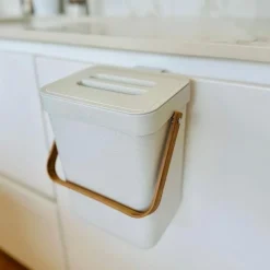 Poubelle de table BODEN Blanc Plastique recyclé 24.5cm